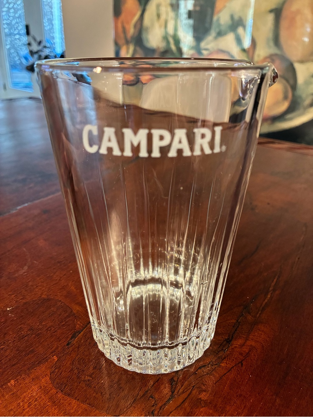 Campari Crystal Cocktail Mixing Carafe/Glass